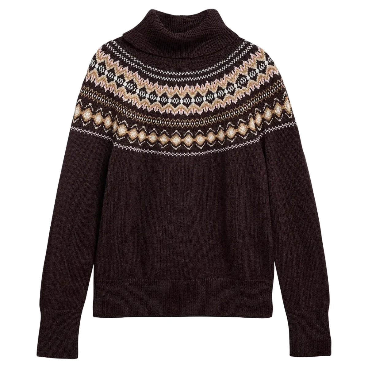 Darwen Fair Isle Rollneck Jumper