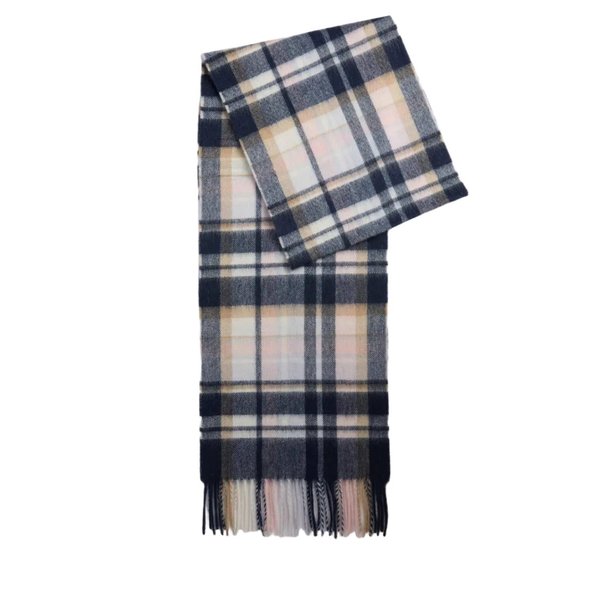 Vintage Winter Plaid Scarf