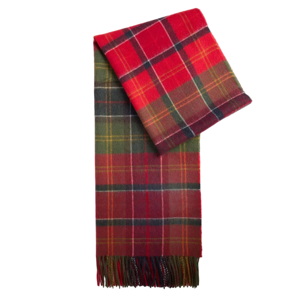 Serena Tartan Lambswool Scarf