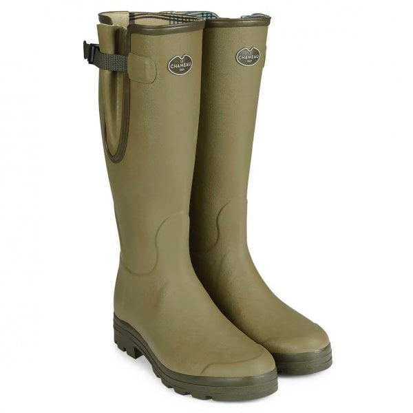 Mens Vierzon Jersey Lined Boot in Vert