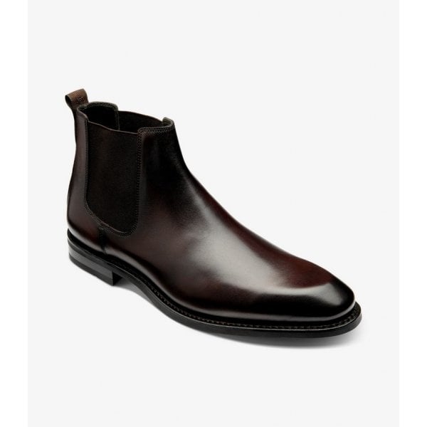 McBride Calf Leather Boot in Dark Brown