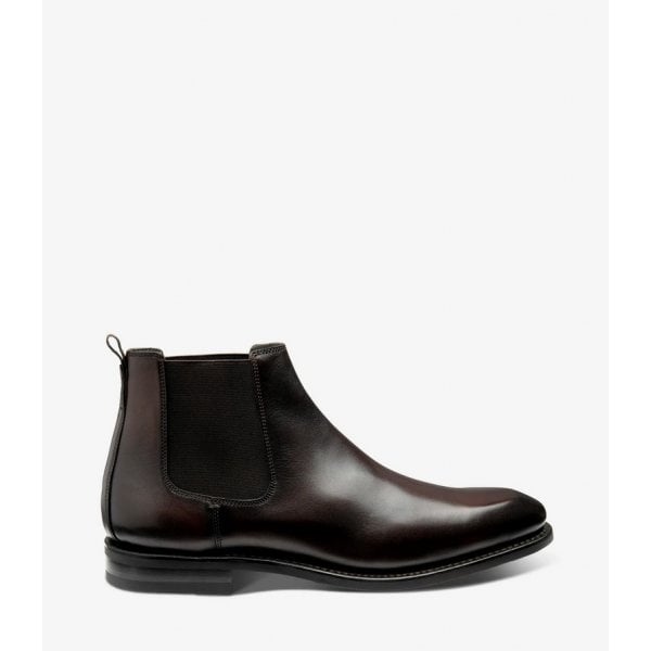 McBride Calf Leather Boot in Dark Brown