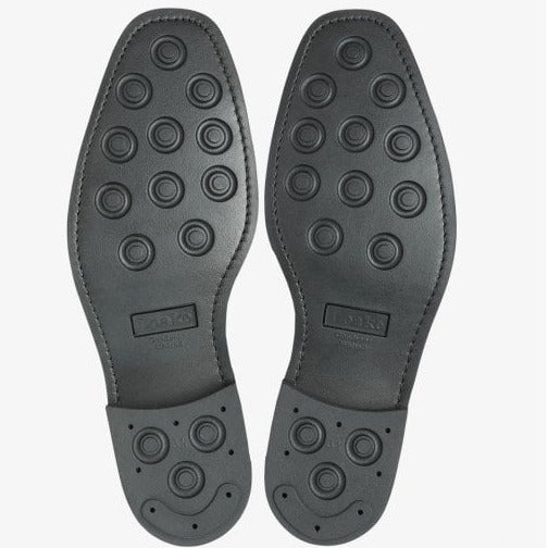 Mens 356 Apron Loafer in Polished Black