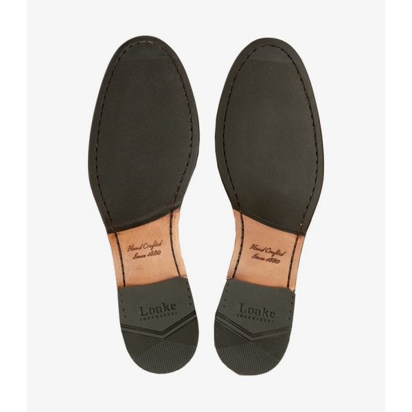 Mens Belgrave Loafer in Flint Suede