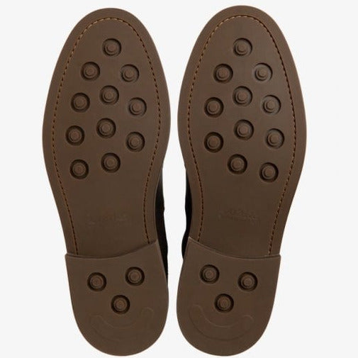 Mens Davy Oiled Nubuck Chelsea Boot in Brown