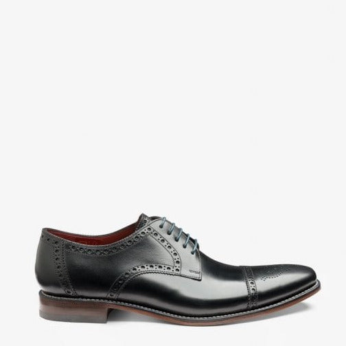 Mens Foley Derby Shoe in Black