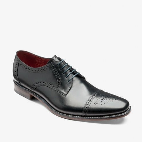 Mens Foley Derby Shoe in Black