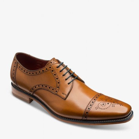 Mens Foley Derby Shoe in Tan