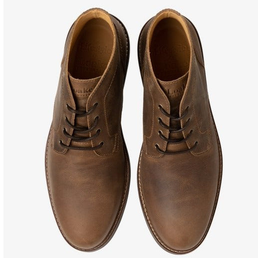 Mens Gilbert Boot in Brown Nubuck