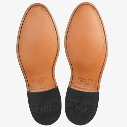 Mens Imperial Saddle Loafer in Brown Suede