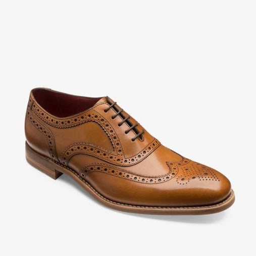 Mens Kerridge Oxford Brogue Shoe in Tan
