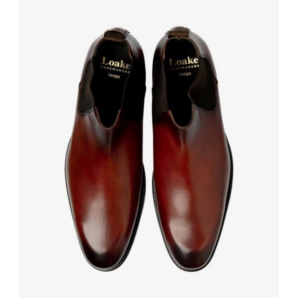 Mens McBride Calf Leather Boot in Scotch