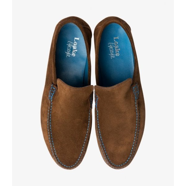 Mens Nicholson Shoe in Polo Suede