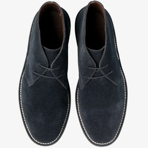 Sahara Desert Boot Dark in Dark Navy Suede