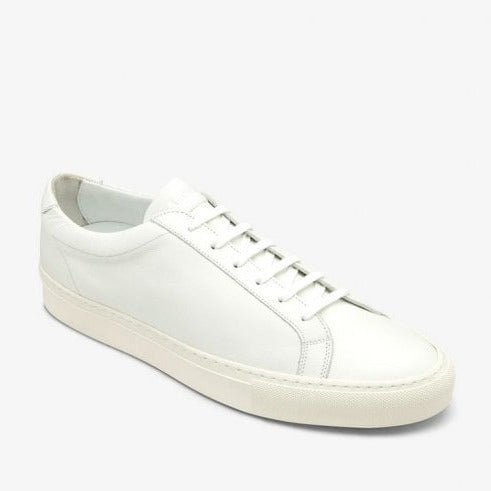 Sprint Trainer in White Leather