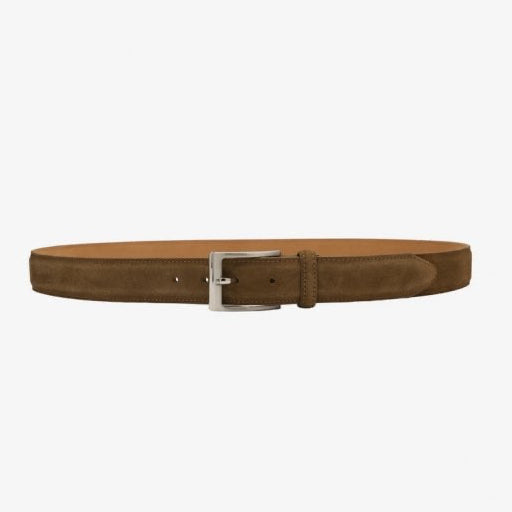 William Belt in Brown Suede