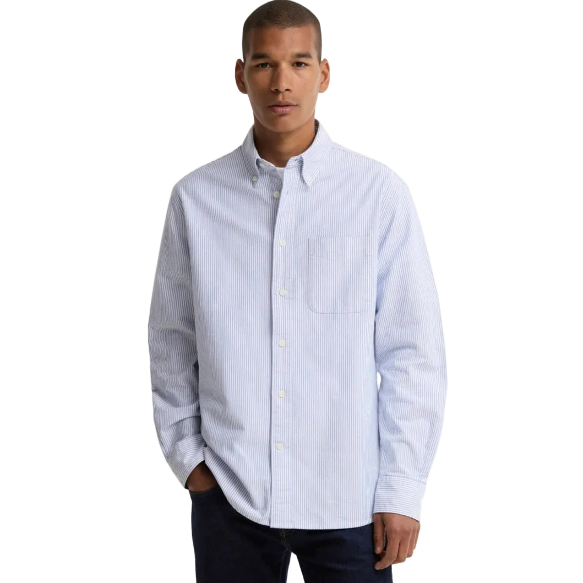 Striped Authentic-Fit Shirt