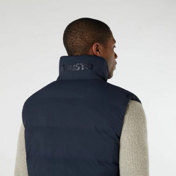 Mens Active Puffer Vest in Navy
