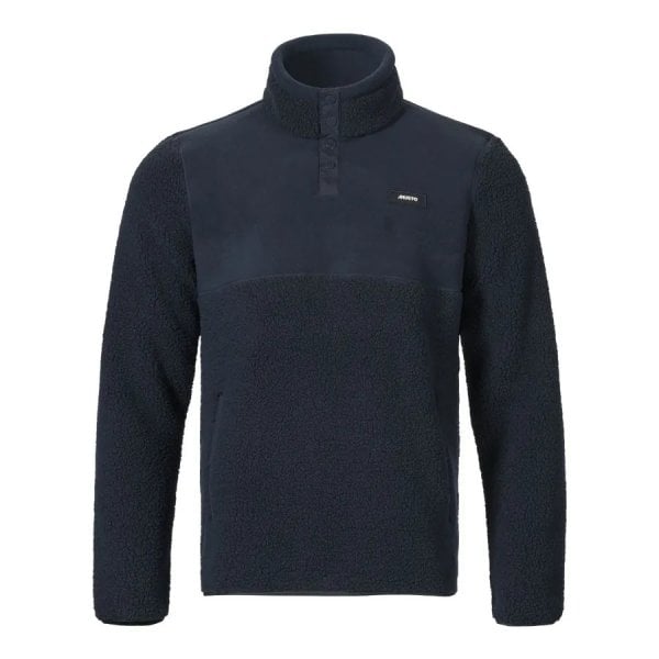 Mens Cove Deep Pile Fleece Jacket in Navy