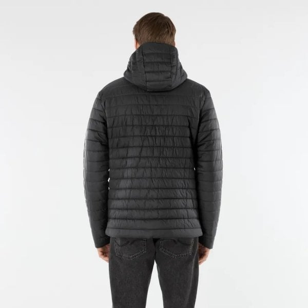 Mens Original Hooded Lite Puffer Jacket in Carbon