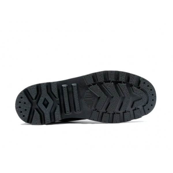 Pampa Hi Coated Trainer in Black
