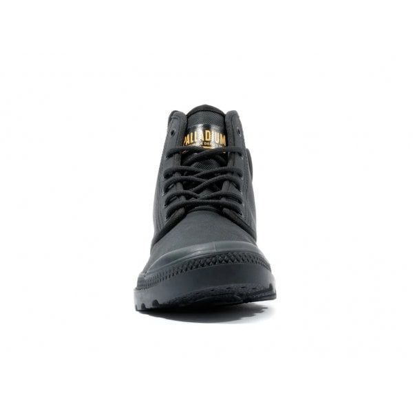 Pampa Hi Coated Trainer in Black