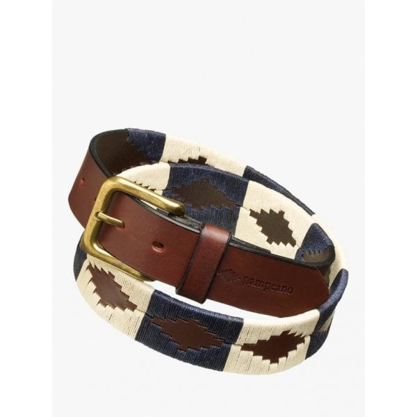 Jugadoro belt in Navy/Cream