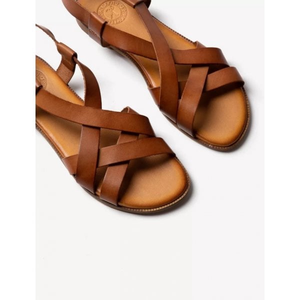 Buttercup Leather Sandal in Tan
