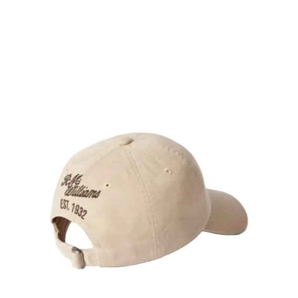 Longhorn Twill Cap in Ecru