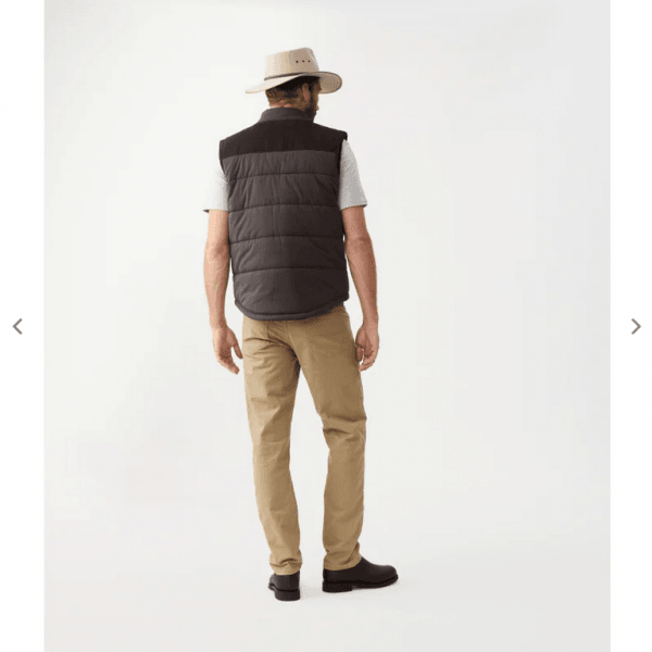 Mens Carnavon Vest in Chocolate