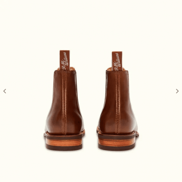 Mens Comfort Craftsman Boot in Caramel Leather