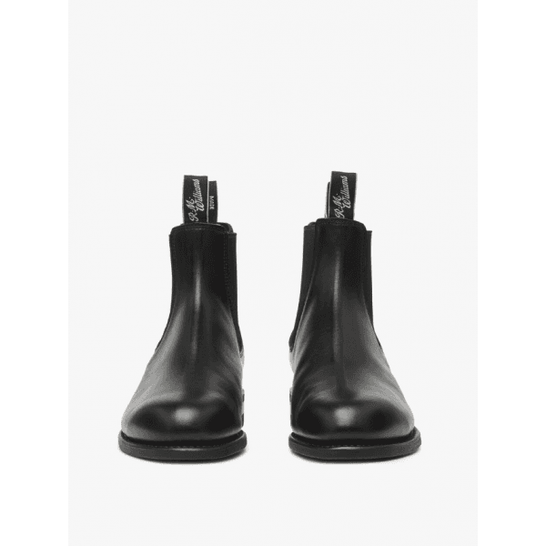 Mens Comfort Turnout Boot in Black (G Fit)