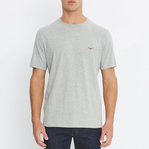 Mens Parson T Shirt in Grey