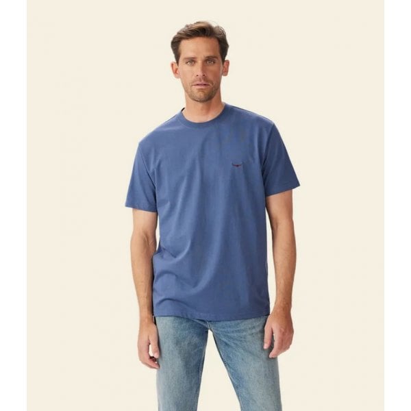 Mens Parson T-Shirt in Vintage Indigo