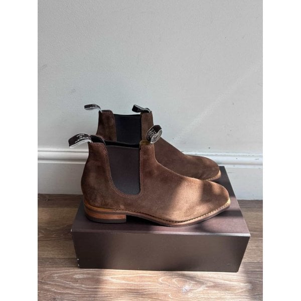 Unisex Comfort Craftsman in Brown Suede