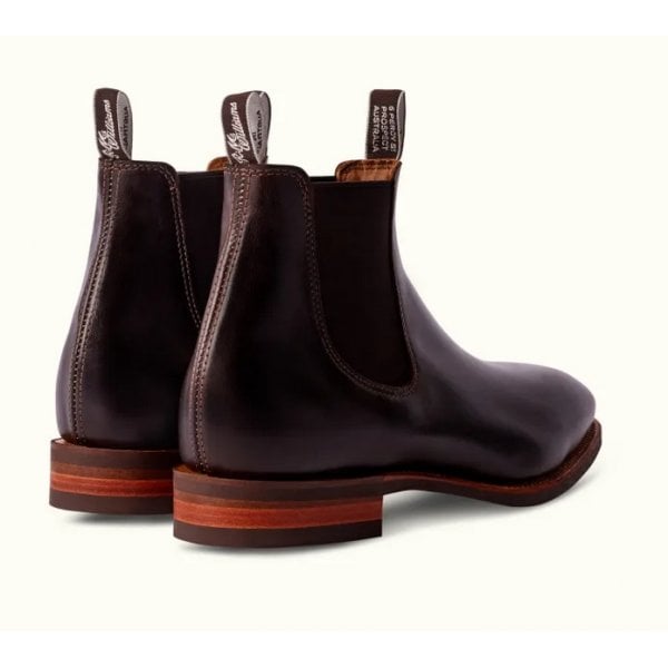 Unisex Comfort Craftsman in Chocolate Pull Up Leather