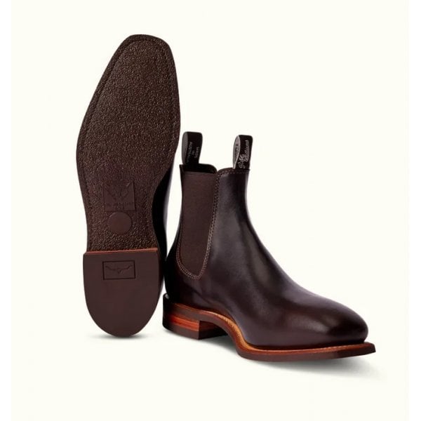 Unisex Comfort Craftsman in Chocolate Pull Up Leather