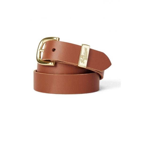 Womens Allora Belt in Caramel