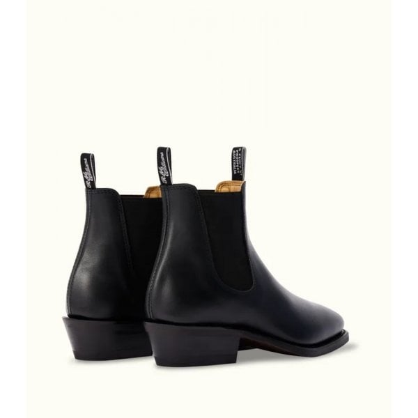 Womens Lady Yearling Boot in Black