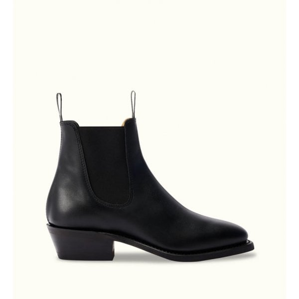 Womens Lady Yearling Boot in Black