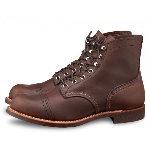 Mens 08111 Iron Ranger Boot in Amber