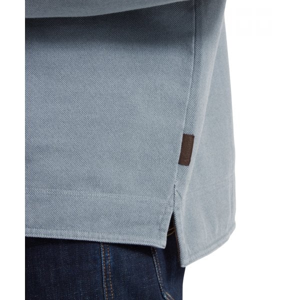 Helford Heritage Sweatshirt In Slate Red/Pigeon Blue