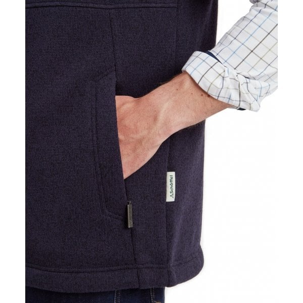 Mens Ashton Gilet in Midnight