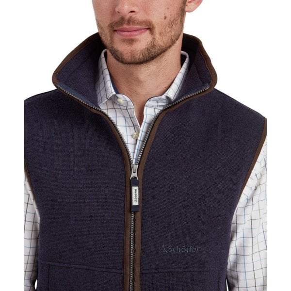 Mens Ashton Gilet in Midnight