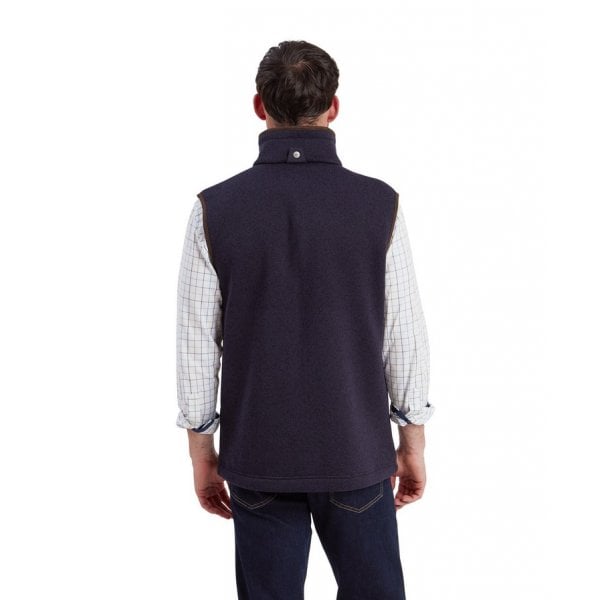 Mens Ashton Gilet in Midnight