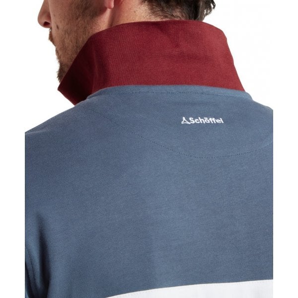 Mens Exmouth Heritage Quarter Zip in Oxford Navy