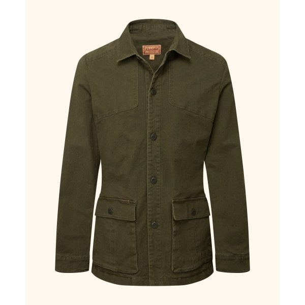 Mens Lynmouth Utility Jacket in Woodland