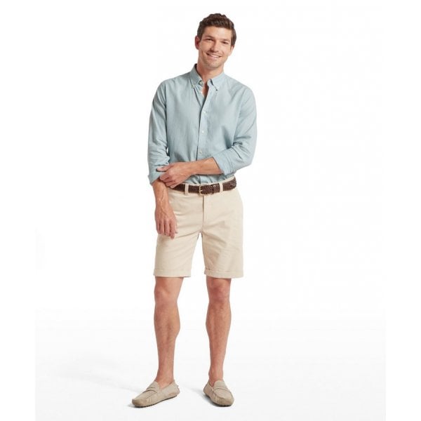 Walsingham Linen Shirt in Surf Blue