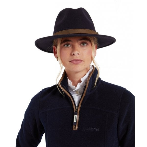 Willow Fedora II in Navy