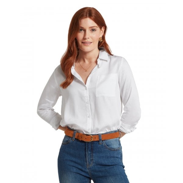 Womens Alton Blouse In White